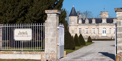 Chateau-Beaumont-Medoc-Eingang